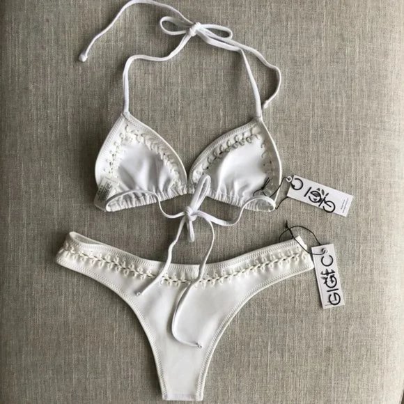 Gigi C Bikinis Olivia top + Olivia bottom (size S) NWT - Picture 5 of 8